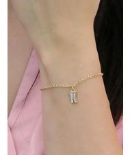 ALVIERO MARTINI PRIMA CLASSE BROADWAY Pulsera con charm logo y circonitas - Pulseras