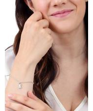 ALVIERO MARTINI PRIMA CLASSE BROADWAY Pulsera con charm logo y circonitas - Pulseras