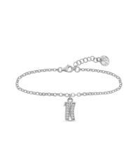 ALVIERO MARTINI PRIMA CLASSE BROADWAY Pulsera con charm logo y circonitas acero - Pulseras - 3