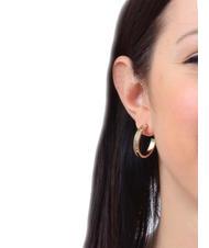 CALVIN KLEIN TIMELESS Pendientes de aro con circonitas - Pendientes