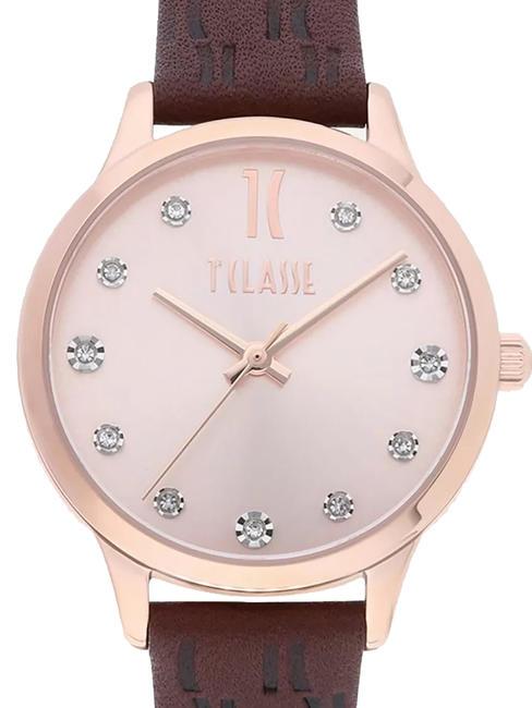 FORMENTERA Solo mira el tiempo marrón rosado - Relojes