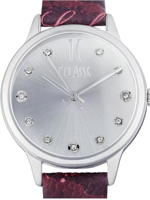 FORMENTERA Solo mira el tiempo rojo acero - Relojes