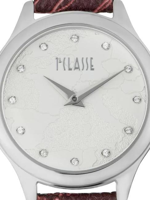 ISCHIA Solo mira el tiempo rojo acero - Relojes