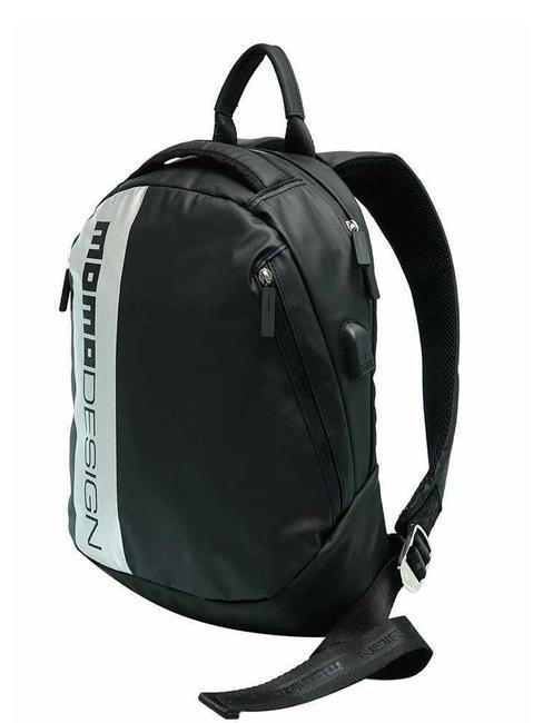 NYLON Mochila negro/satén - Mochilas para portátil