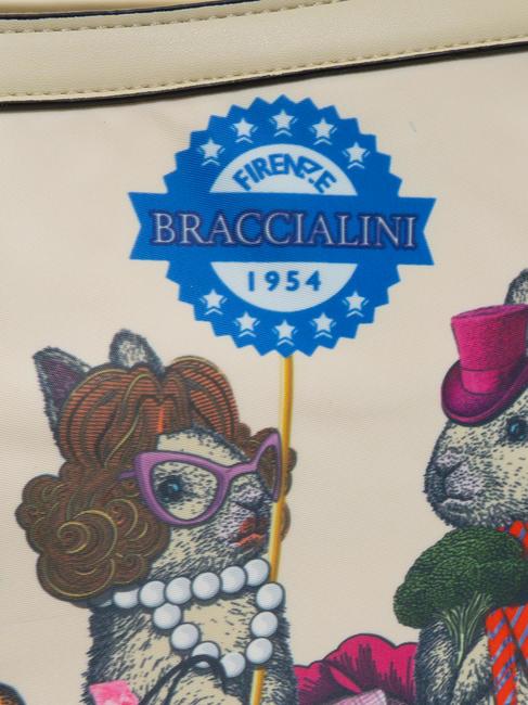 JENNIFER Bolsa de compras con estampado beige - Bolsos Mujer