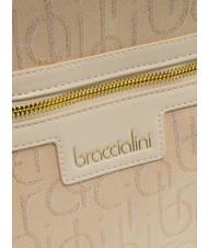 BRACCIALINI FONT Mochila jacquard beige - Bolsos Mujer - 3