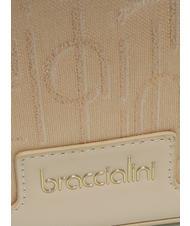 BRACCIALINI FONT Bolso c&aacute;mara en jacquard beige - Bolsos Mujer - 3