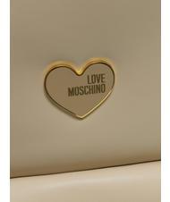 LOVE MOSCHINO PUFFY Mochila de mujer Marfil - Bolsos Mujer - 3