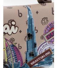 BRACCIALINI CARTOLINE Bolso maletín con bandolera multi - Bolsos Mujer - 3