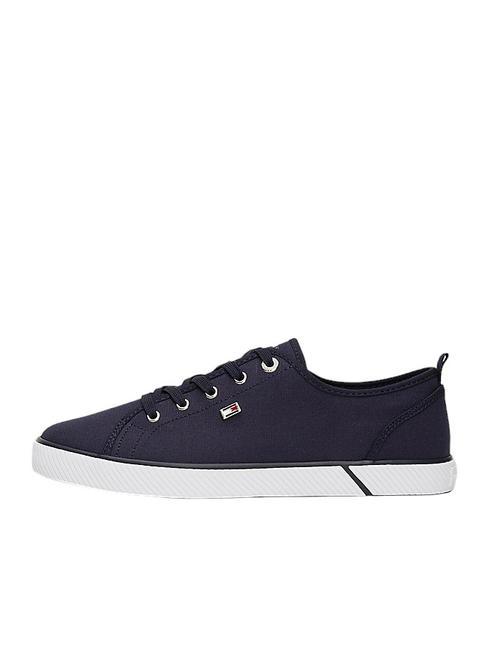 VULCANIZED CANVAS Zapatillas de lona espacio azul - Zapatos Mujer