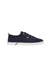 TOMMY HILFIGER VULCANIZED CANVAS Zapatillas de lona espacio azul - Zapatos Mujer - 3