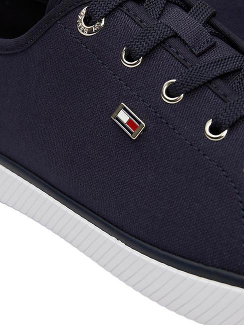 VULCANIZED CANVAS Zapatillas de lona espacio azul - Zapatos Mujer