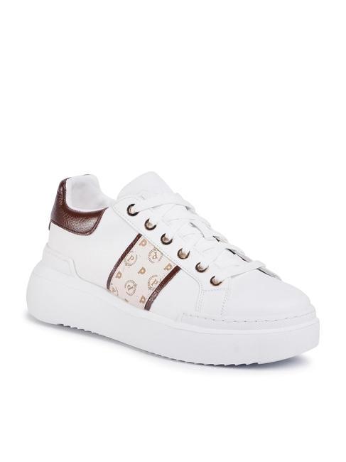 HERITAGE NUKE Zapatillas con plataforma marfil/marrón/blanco - Zapatos Mujer