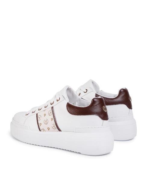 HERITAGE NUKE Zapatillas con plataforma marfil/marr&oacute;n/blanco - Zapatos Mujer