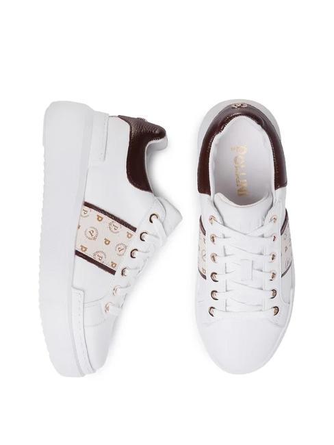 HERITAGE NUKE Zapatillas con plataforma marfil/marr&oacute;n/blanco - Zapatos Mujer