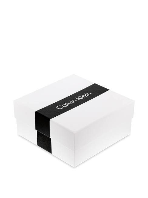 SCULPTURAL Collar con barra con logo acero - Collares