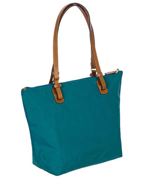 Bolsa de X Bandolera verde azulado - Bolsos Mujer
