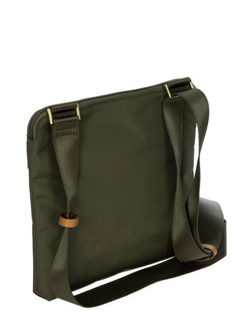 X-COLLECTION  bolso plano oliva - Bolsos Mujer