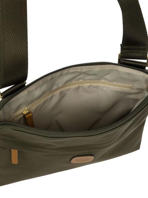 X-COLLECTION  bolso plano oliva - Bolsos Mujer