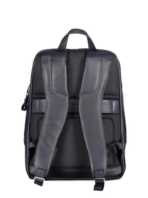 PAN Mochila de piel para pc de 15" azul - Mochilas para portátil