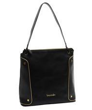 BRACCIALINI NAOMI Bolso bandolera de piel negro - Bolsos Mujer - 2