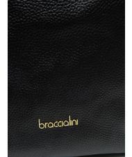 BRACCIALINI NAOMI Bolso bandolera de piel negro - Bolsos Mujer - 3