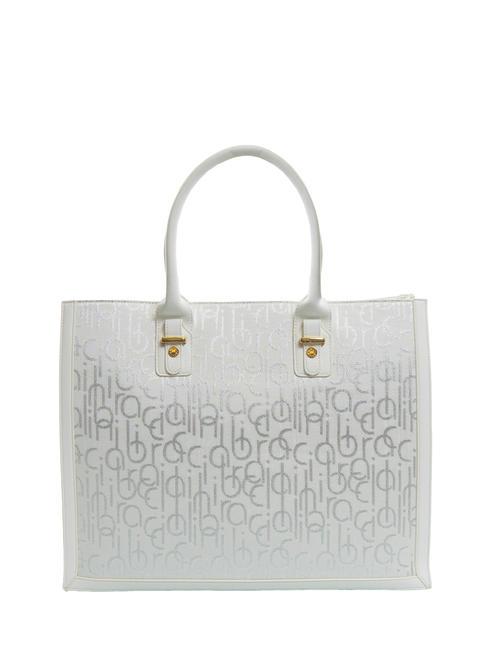 FONT Bolso tote con bandolera blanco - Bolsos Mujer
