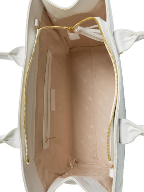 FONT Bolso tote con bandolera blanco - Bolsos Mujer