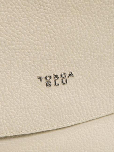 CICLAMINO Bolso maletín de piel martillada NATURAL - Bolsos Mujer