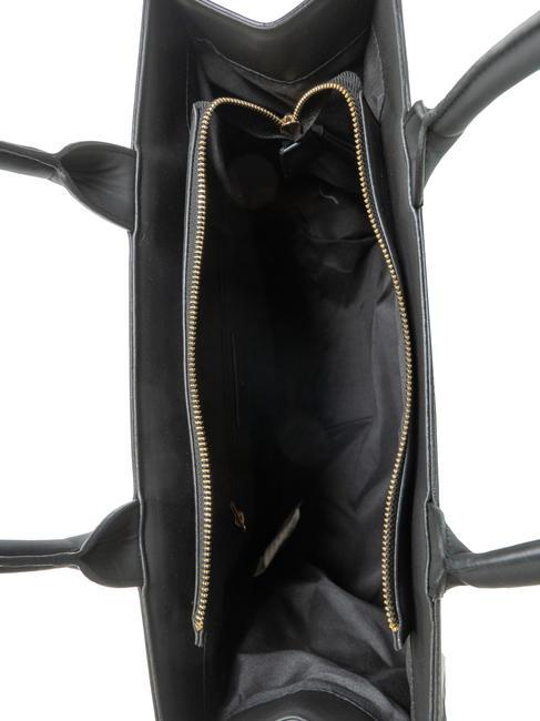 RECTANGLE Bolso de lona negro - Bolsos Mujer