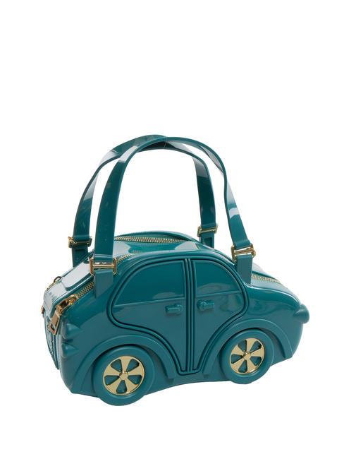 Carina Bolso de mano, con bandolera pavo real - Bolsos Mujer