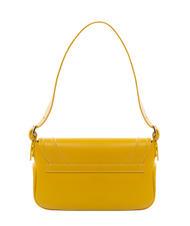 BRACCIALINI NORA Bolso bandolera de piel amarillo - Bolsos Mujer - 4
