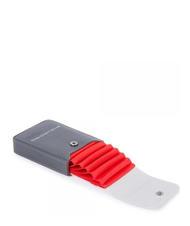 PIQUADRO URBAN Tarjetero de piel Gris - Carteras Hombre - 2