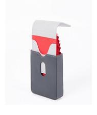 PIQUADRO URBAN Tarjetero de piel Gris - Carteras Hombre - 3