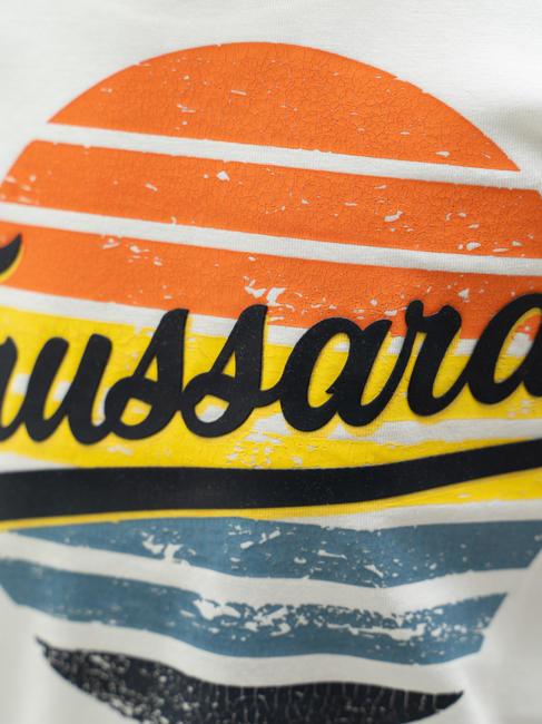 TOMASI Conjunto camiseta algodón y bermudas blanquecino - Chándales para niños