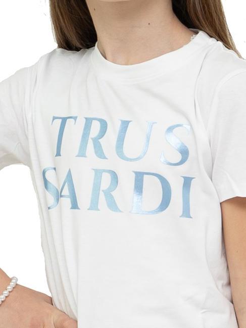 LIMEO Conjunto camiseta algod&oacute;n y bermudas blanco/azul - Ch&aacute;ndales para ni&ntilde;os