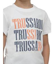 TRUSSARDI ROJI Conjunto camiseta algodón y bermudas blanco/ind. - Chándales para niños - 3