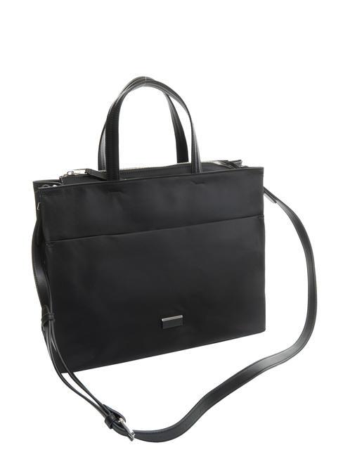 BE-HER Bolso tote con bandolera NEGRO - Bolsos Mujer