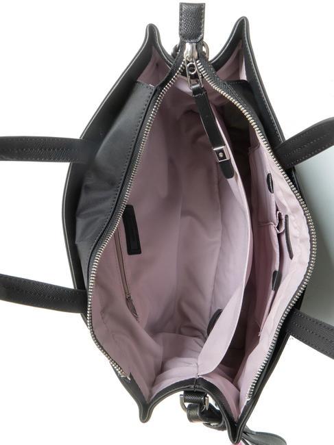 BE-HER Bolso tote con bandolera NEGRO - Bolsos Mujer