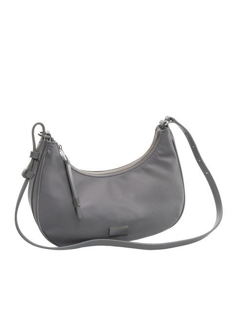 BE-HER Bolso hobo de hombro gris hierro - Bolsos Mujer