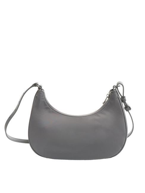 BE-HER Bolso hobo de hombro gris hierro - Bolsos Mujer