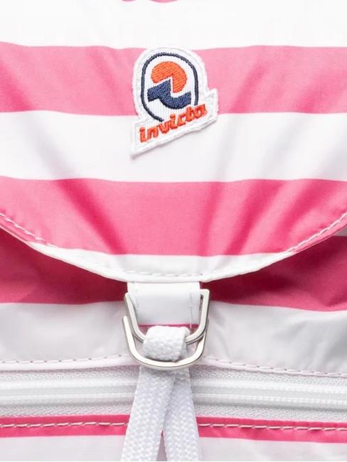 MINISAC VINTAGE Mochila plegable rosa blanco - Mochilas Escuela & Tiempo Libre