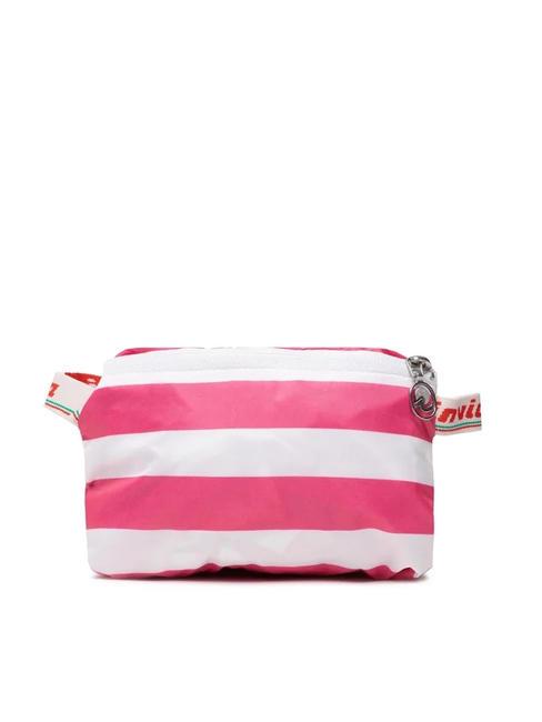 MINISAC VINTAGE Mochila plegable rosa blanco - Mochilas Escuela & Tiempo Libre