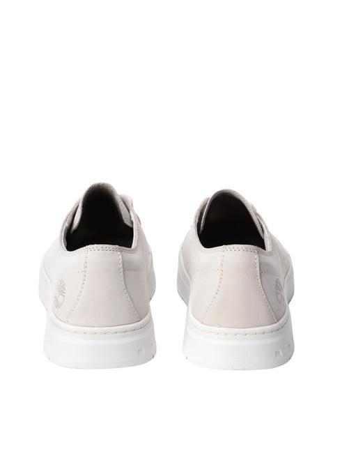 MAPLE GROVE  Zapatillas de piel nubuck blanco - Zapatos Hombre