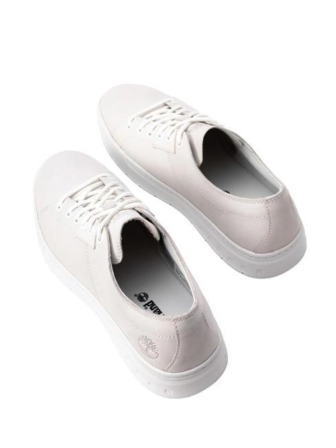 MAPLE GROVE  Zapatillas de piel nubuck blanco - Zapatos Hombre