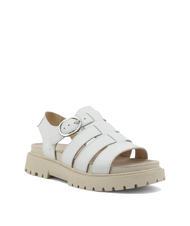 TIMBERLAND CLAIREMONT WAY Sandalias hebilla grano completo blanco - Zapatos Mujer - 3
