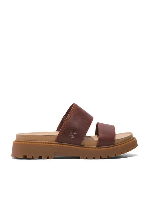 CLAIREMONT WAY Sandalias plena flor rojo oscuro - Zapatos Mujer