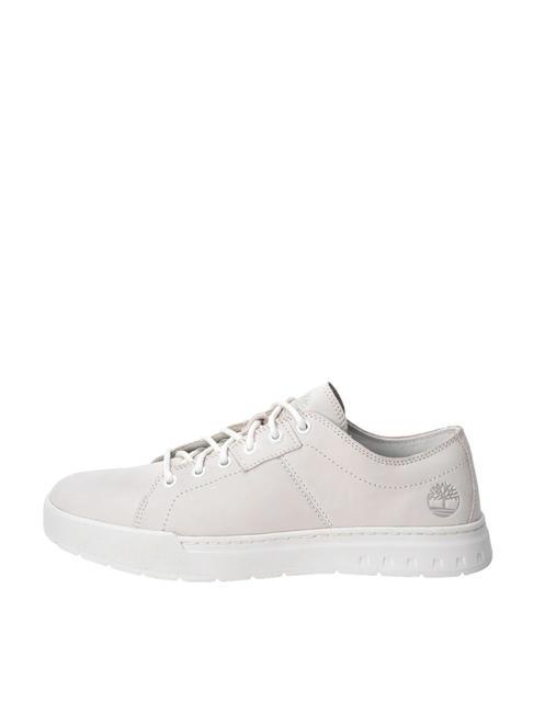 MAPLE GROVE  Zapatillas de piel nubuck blanco - Zapatos Hombre