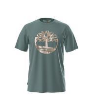 TIMBERLAND KENNEBEC RIVER TREE LOGO Camiseta de algodón pino de mar - camiseta - 3
