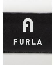 FURLA IRIS Bolso de hombro para cámara talco / negro - Bolsos Mujer - 5